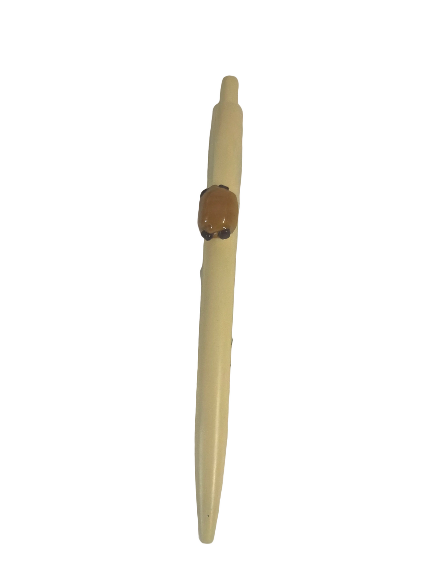 Stylo chocolatine jaune