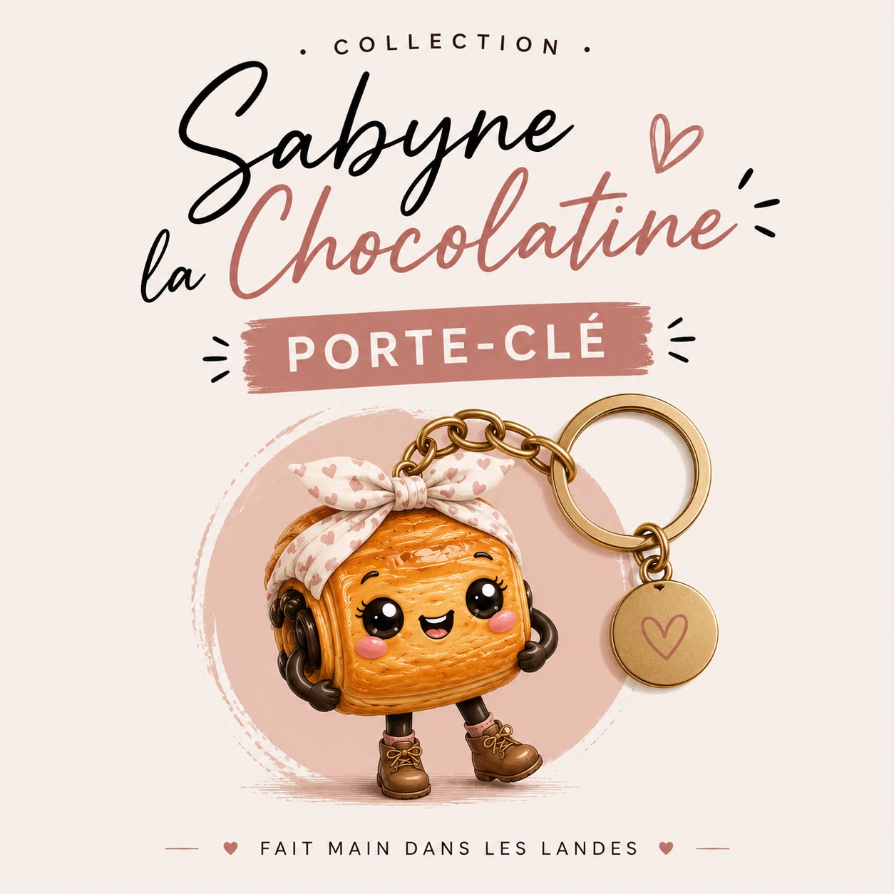 Porte clés chocolatines