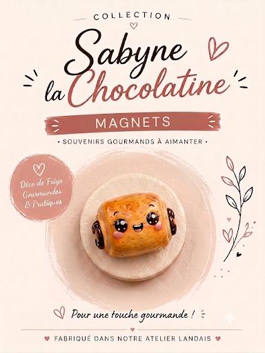 Magnets chocolatine