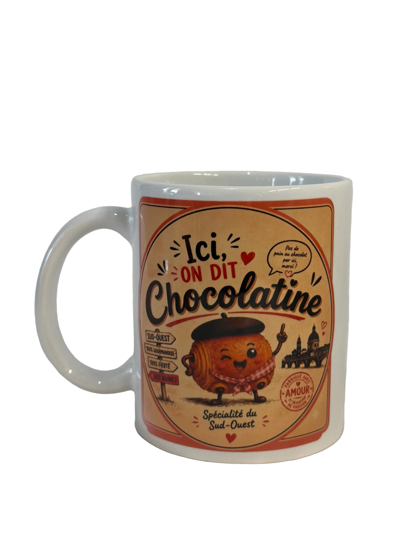 Mug Sabyne la chocolatine du sud ouest 