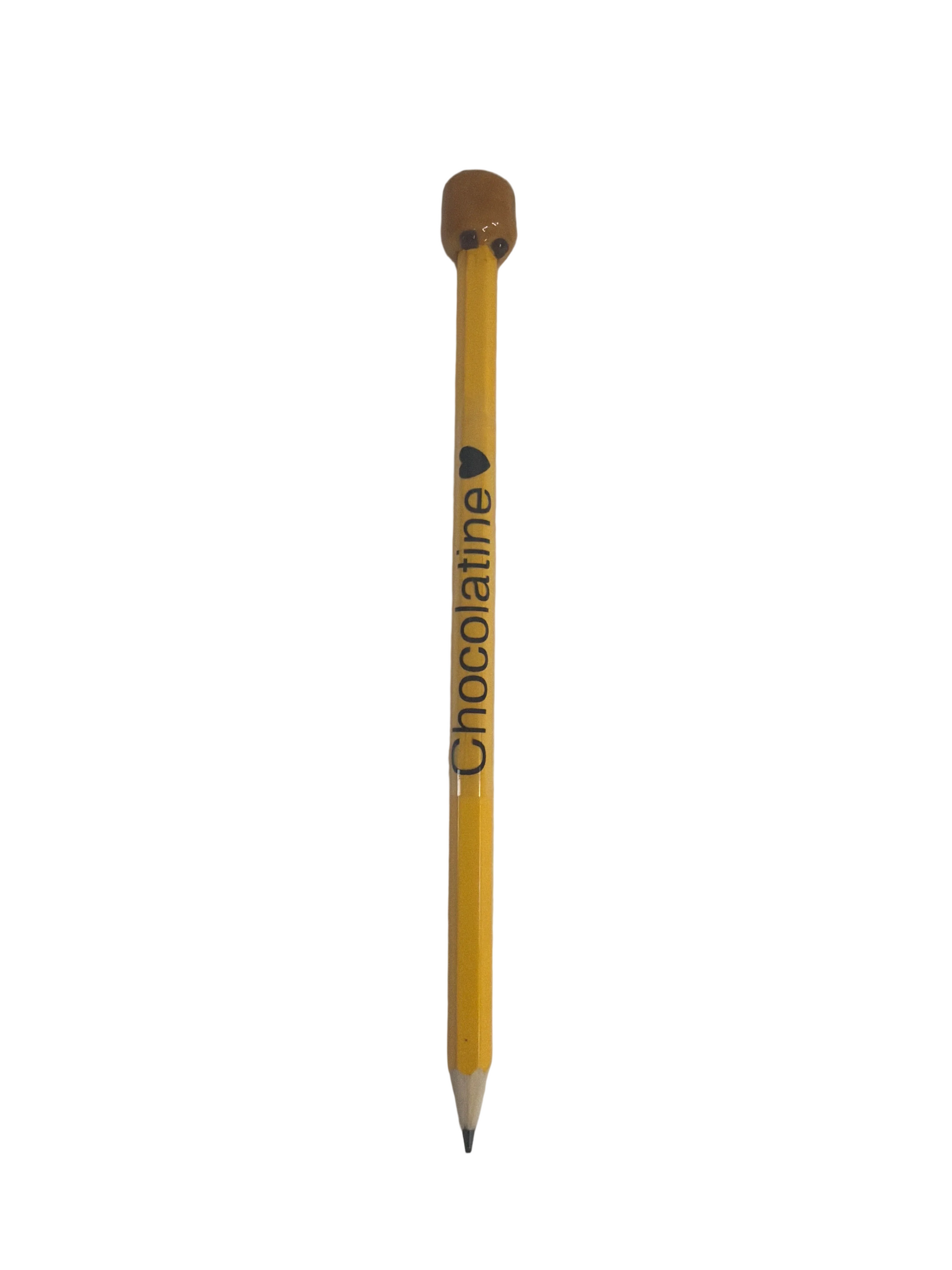 Crayon à papier chocolatine