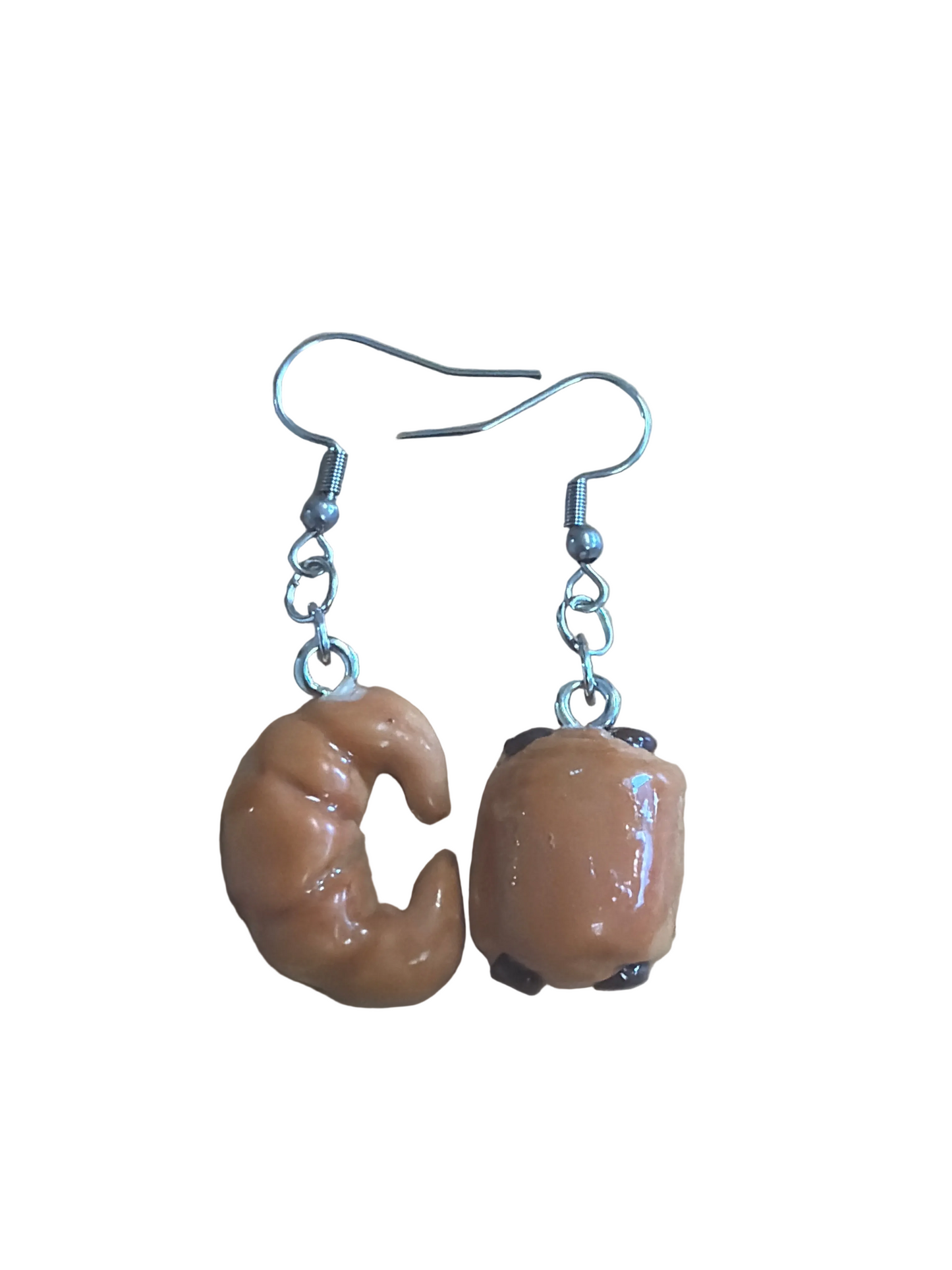 Boucles d oreilles croissant et chocolatine made in Sud ouest 