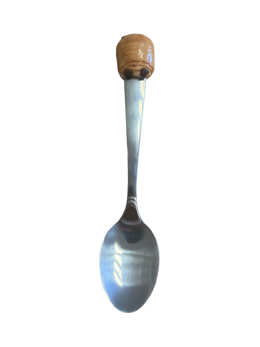 Petite cuillère chocolatine décorée en France 