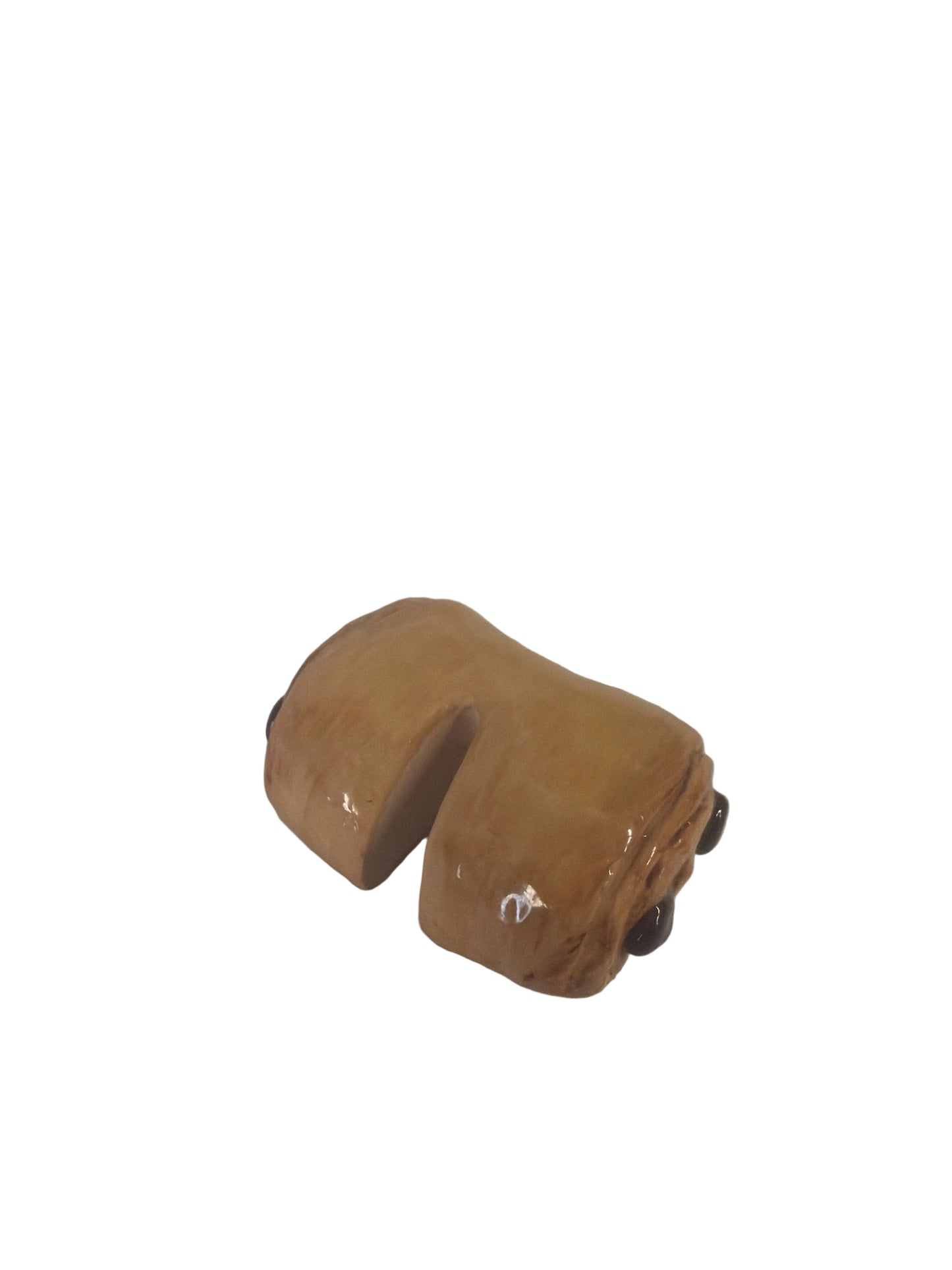 Support sachet de thé chocolatine
