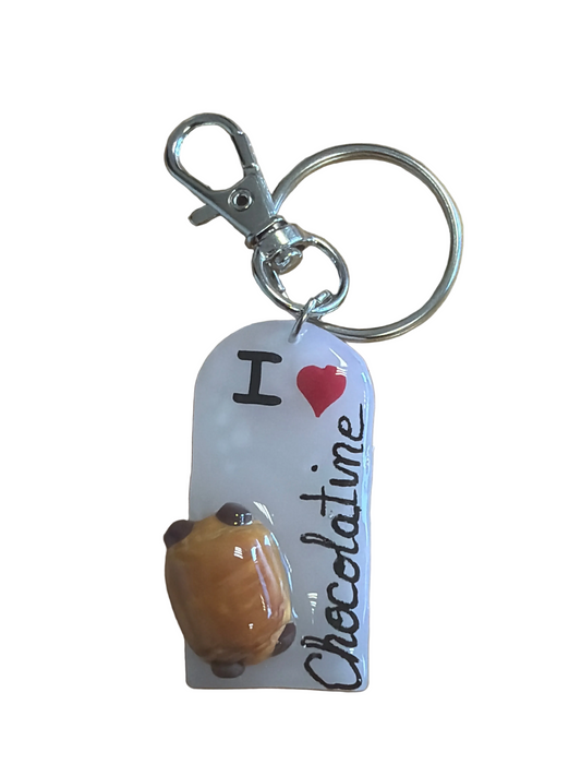 Porte clé I love chocolatine