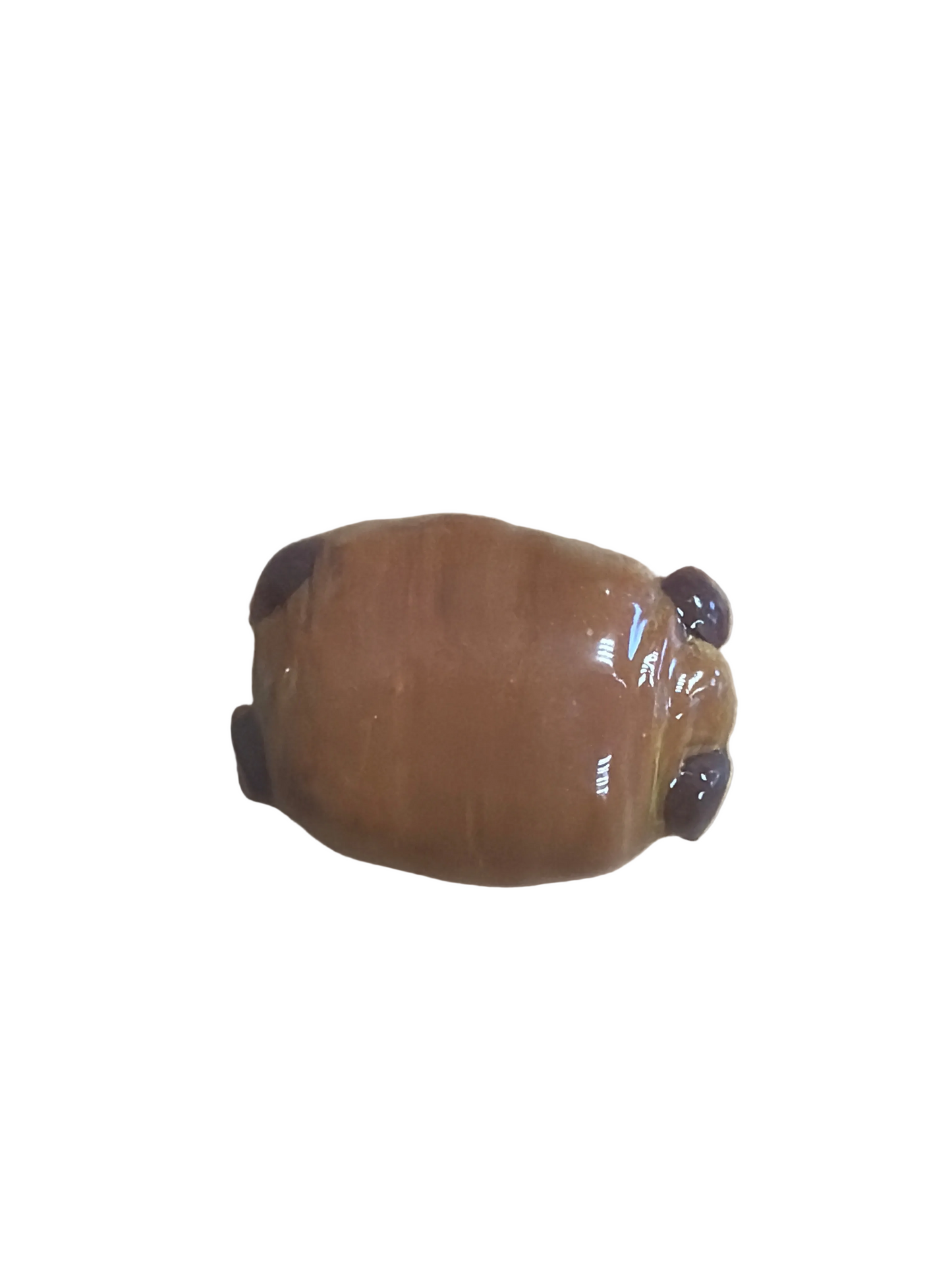 Pin’s chocolatine en fimo fait main