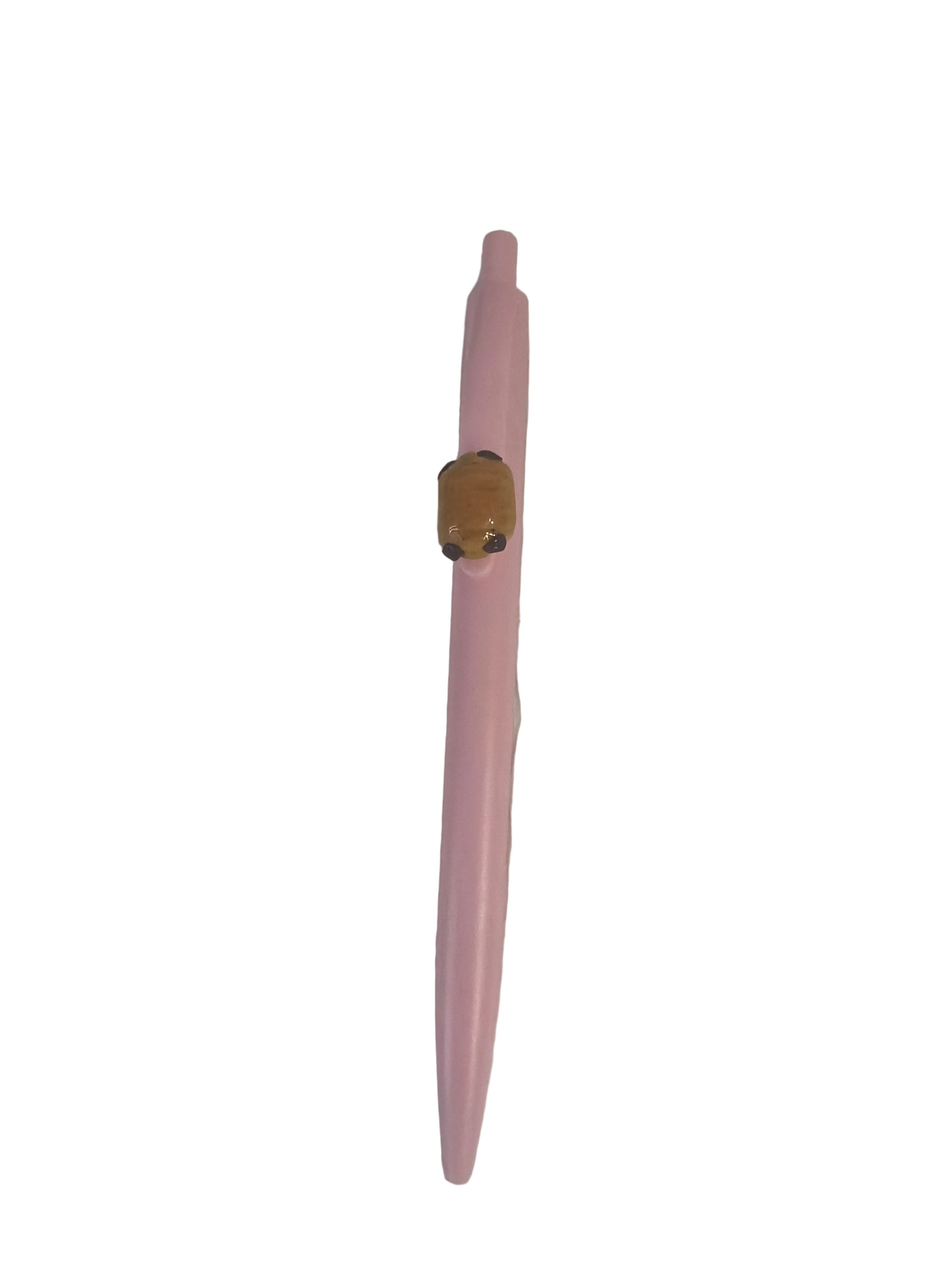 Stylo chocolatine rose