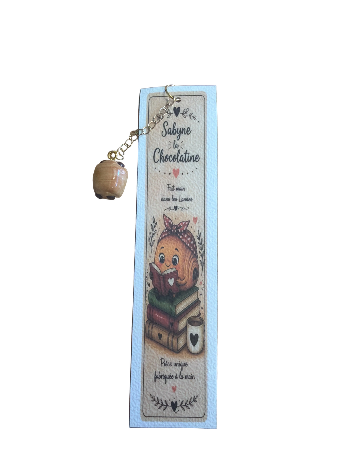 Marque page Sabyne la chocolatine Sud ouest