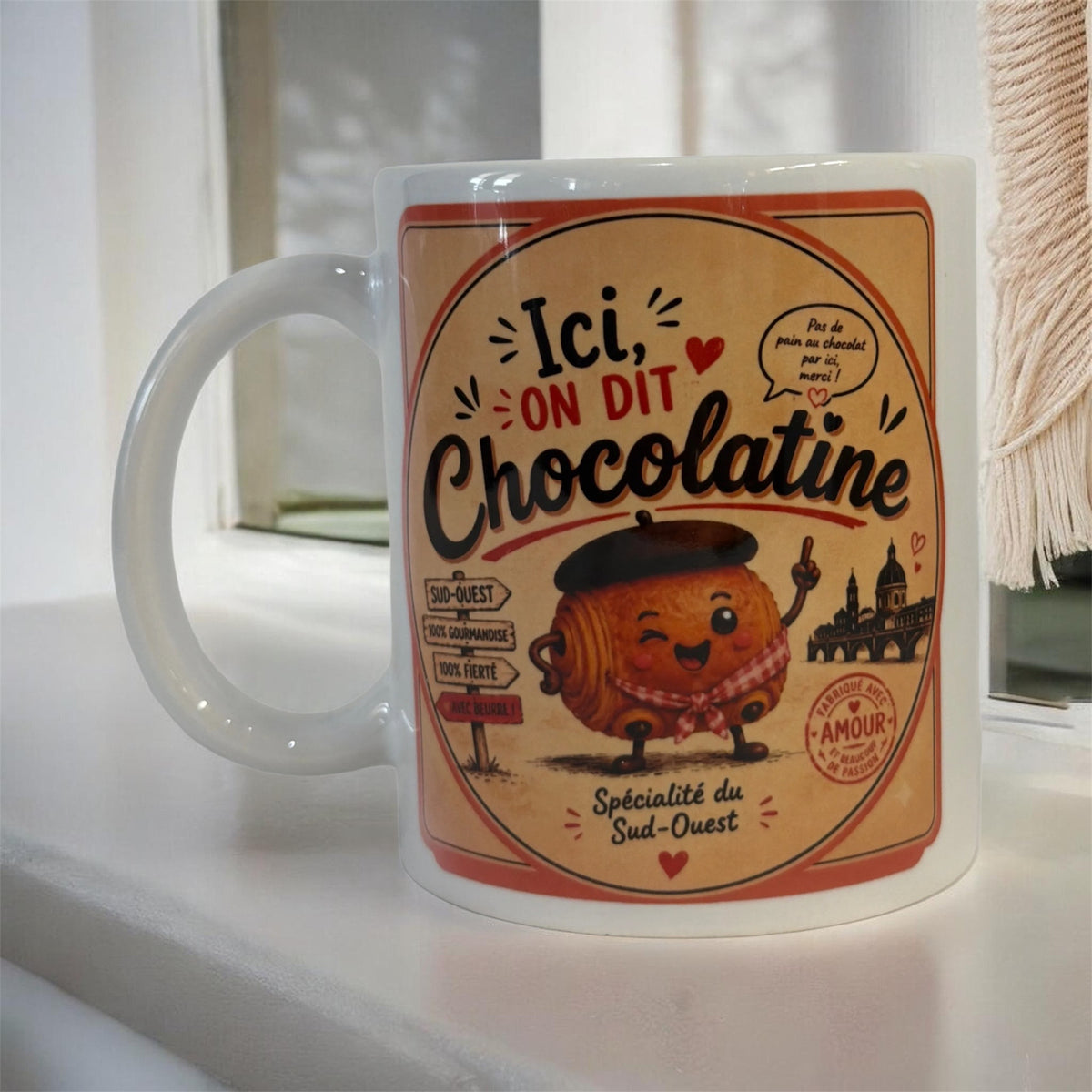 Mug ici c'est chocolatine