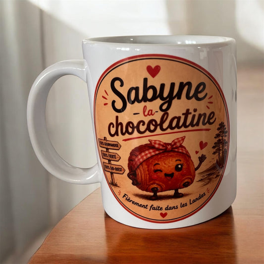 Mug Sabyne la chocolatine