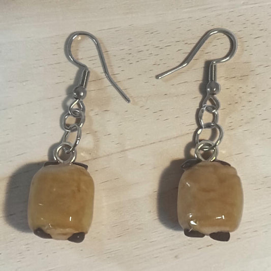 Boucles d'oreilles Chocolatines