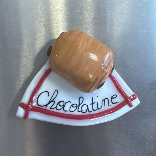 Magnet Chocolatine avec serviettes